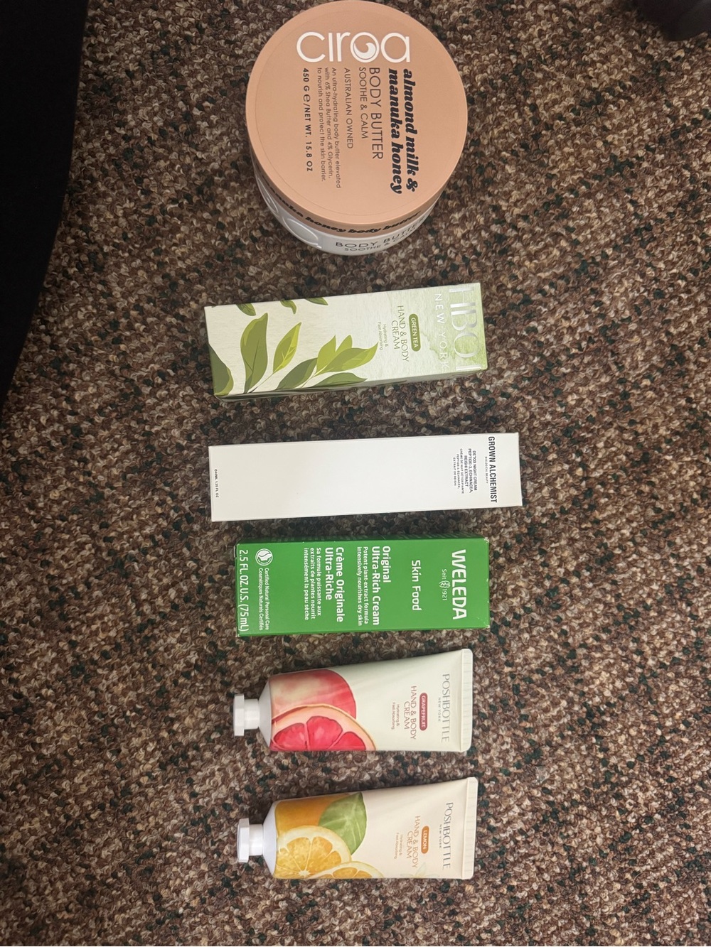 Circa Almond & Honey Body Butter + Assorted Hand Creams